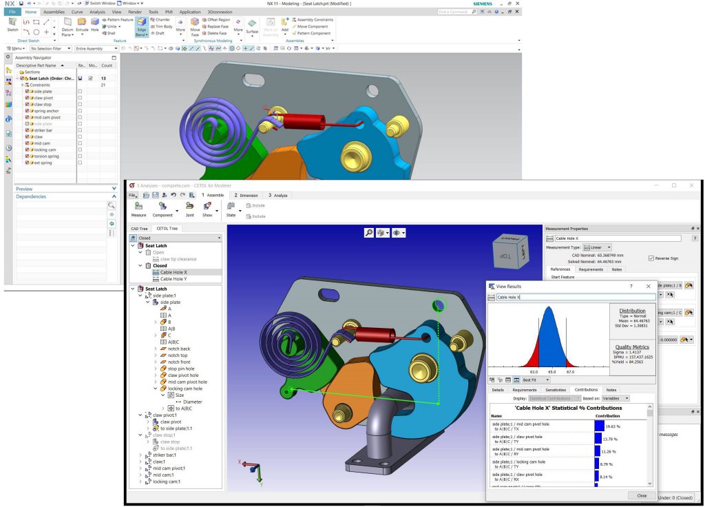 Sigmetrix Announces CETOL 6σ for NX Tolerance Analysis Software