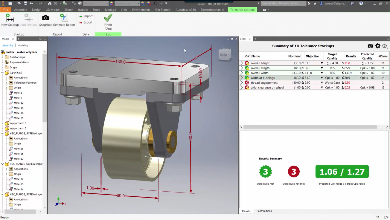 Sigmetrix Expands into Autodesk User Community with EZtol for Autodesk Inventor