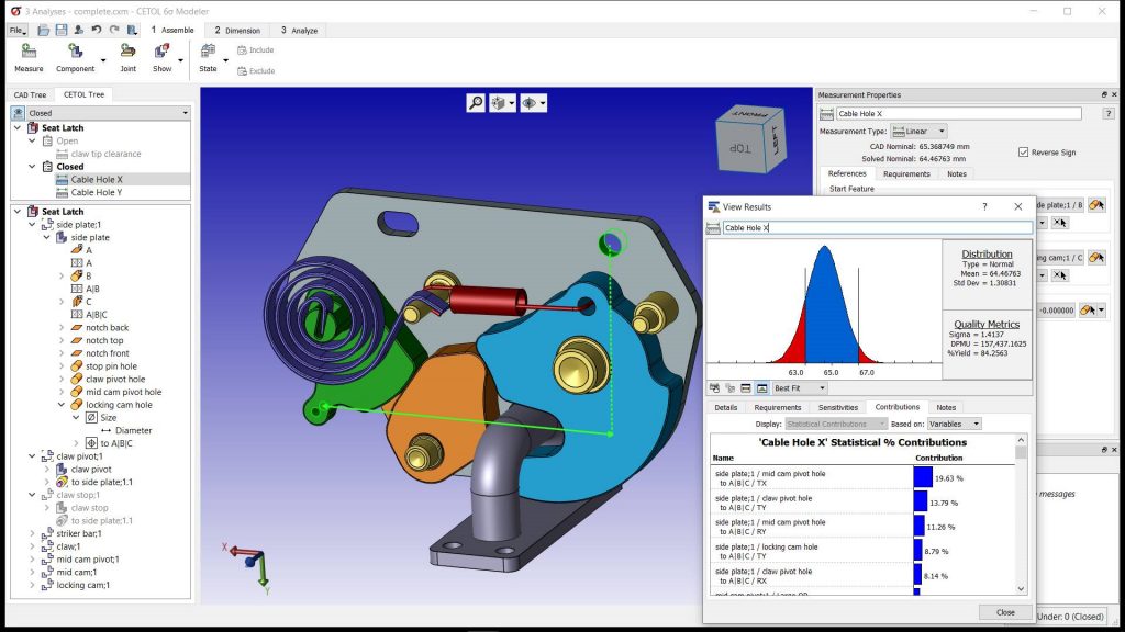 New Version of CETOL 6σ Tolerance Analysis Software Now Available